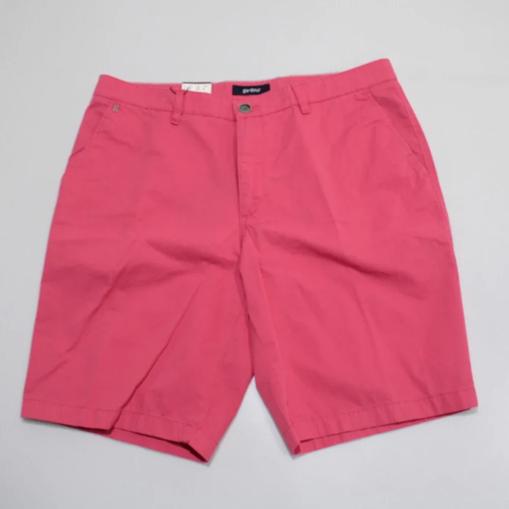 Gardeur NWT Bermuda / Casual Shorts Size 36 US Modern Fit in Pink 100% Cotton